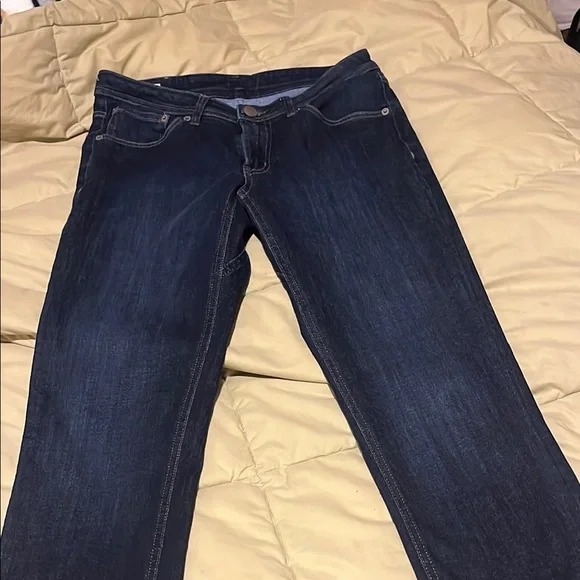 DU/ER Dark Blue Jeans - Picture 3 of 8